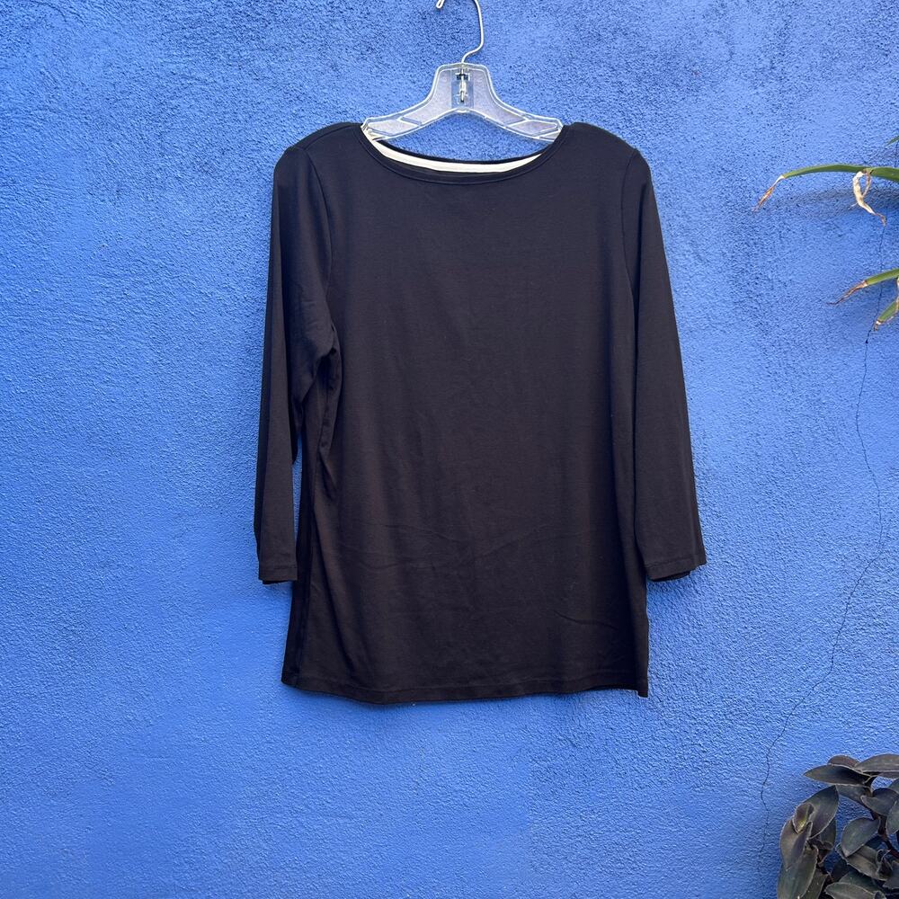 talbots black the talbots tee